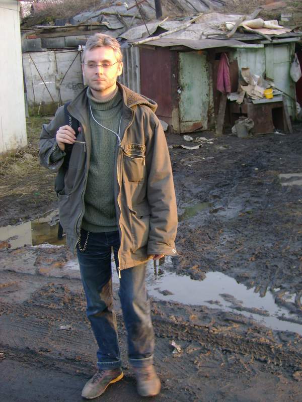 Кирилл Серебренитский  в экспедиции в Тульской области 2006 